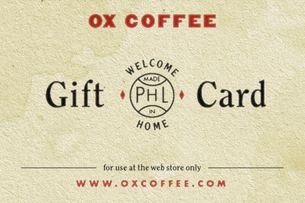 Web Store Gift Card