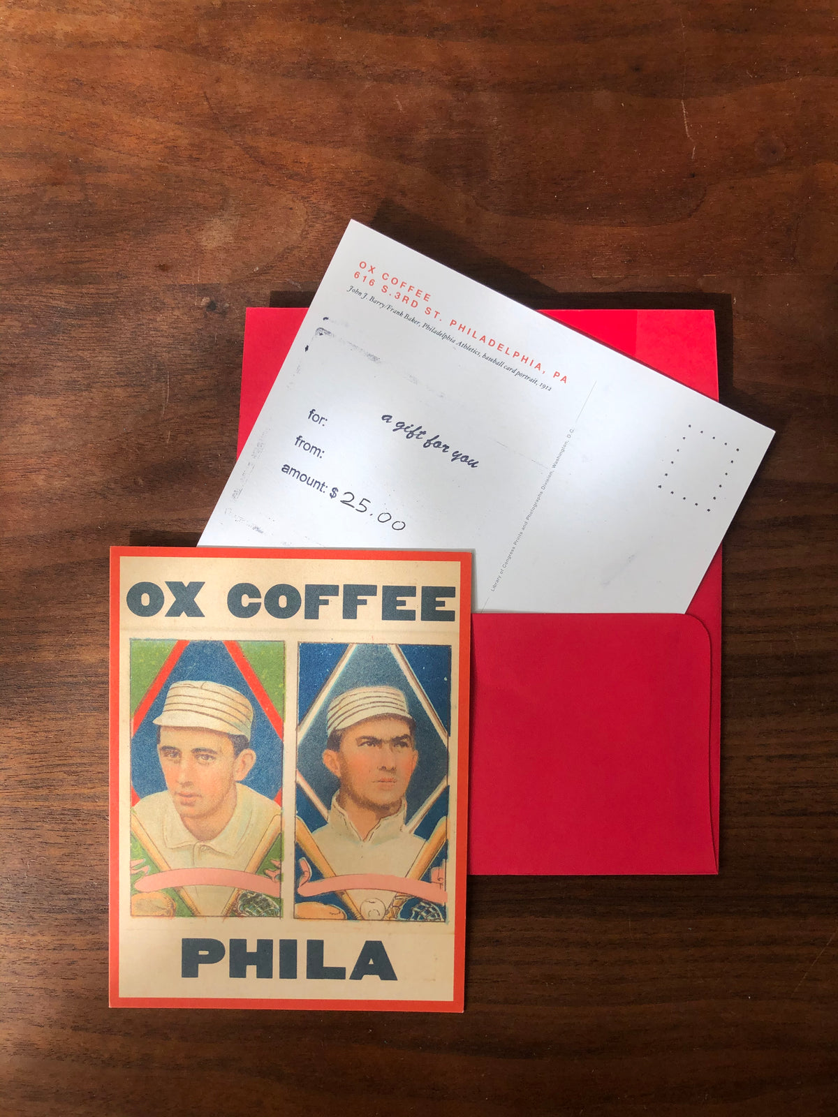 $25 Cafe Gift Card